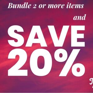 Save 20% on Bundled Items